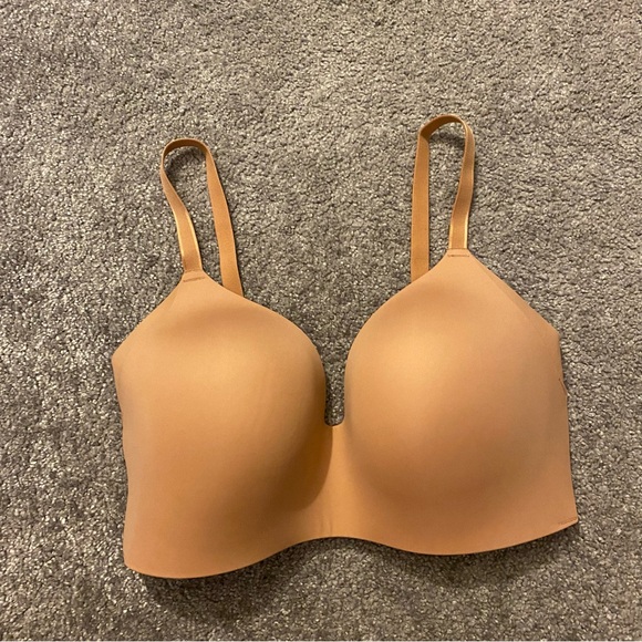 knix Other - Knix Bra Women’s 6+ Tan Contour Plunging Neckline Molded Foam Cups Adjustable